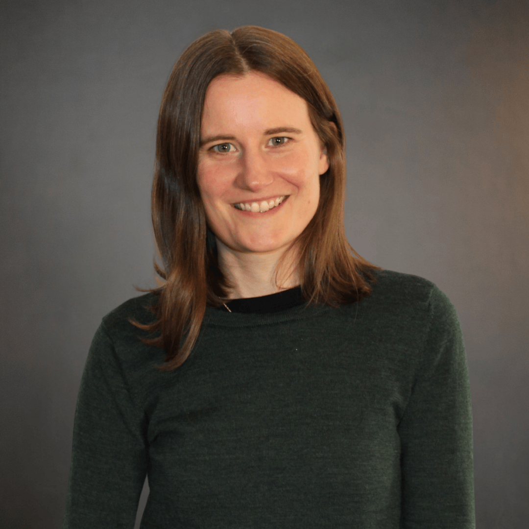 Three quarter headshot of Lucy Brims, YEF Research Lead.