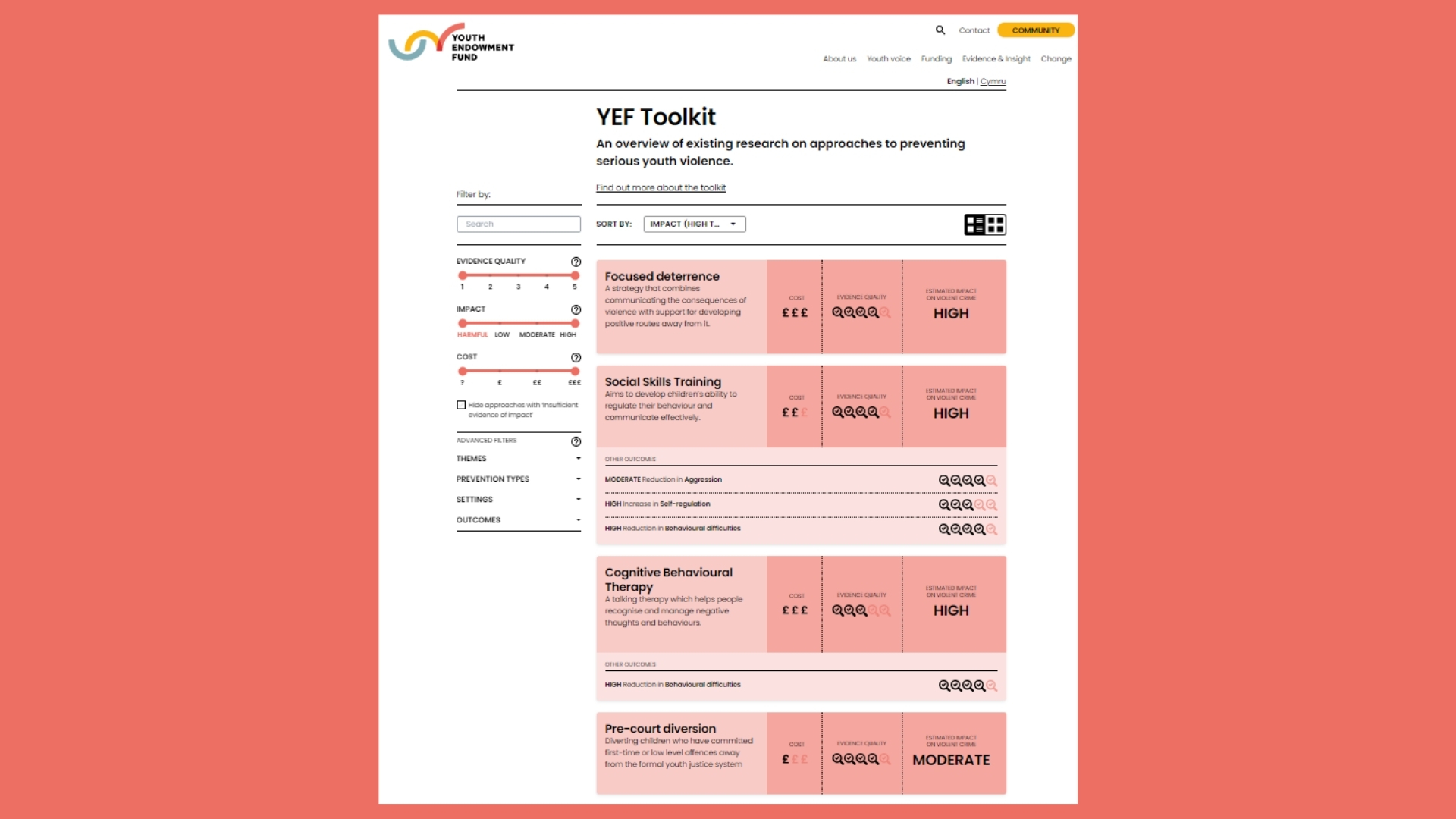 YEF Toolkit menu screenshot